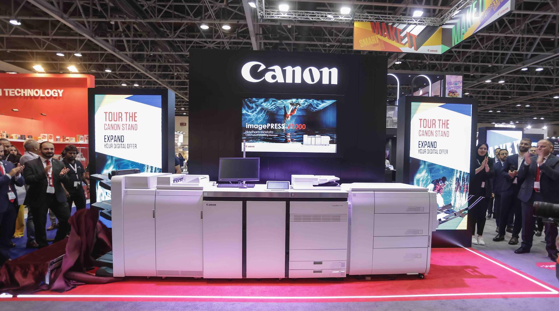 Canon launches ImagePress V1000 at GPP with $2.5 million in orders
