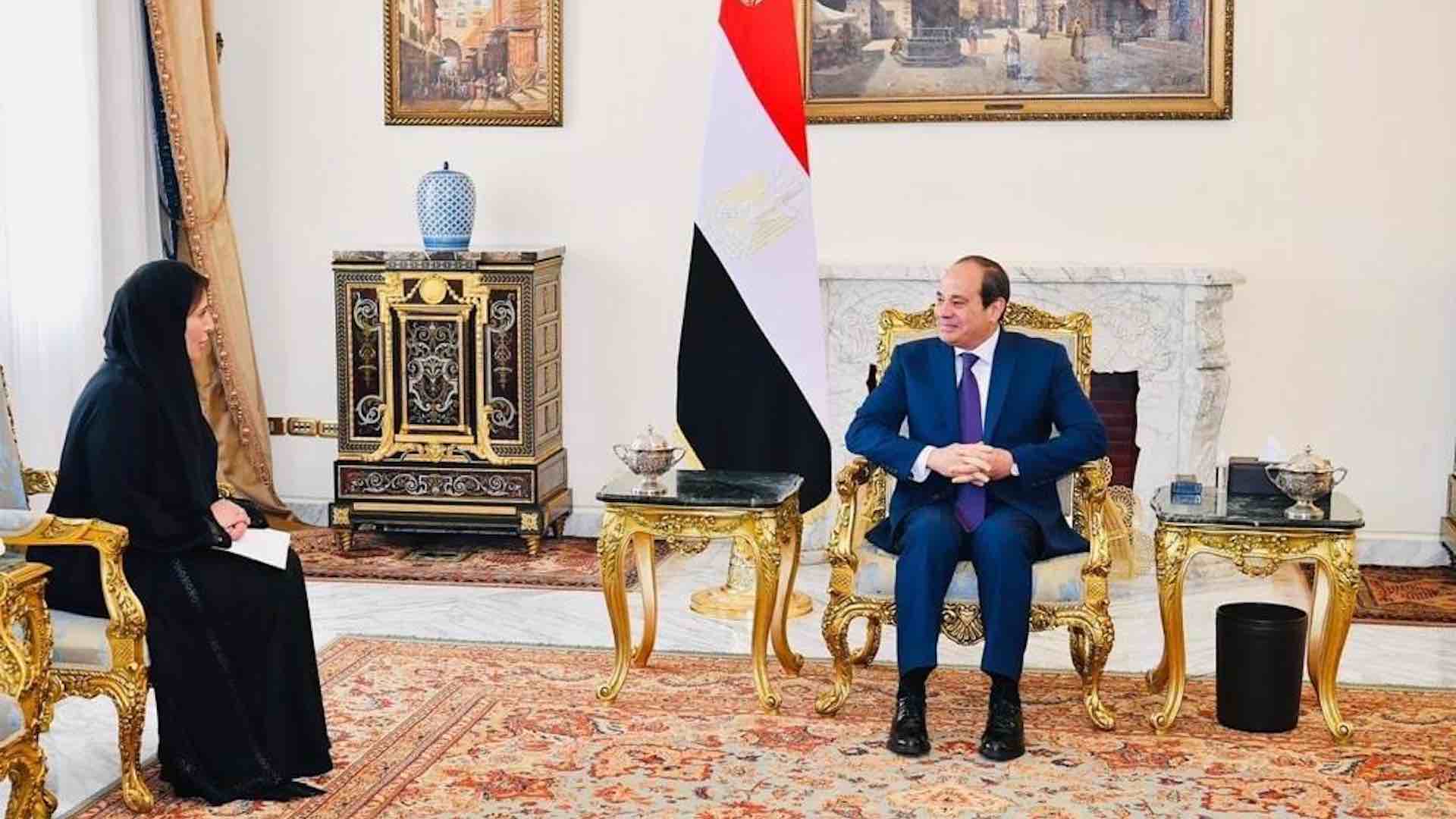 UAE president invites Egyptian counterpart to attend COP28 climate conference